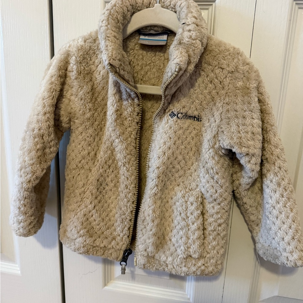 Columbia Kids Tan Fleece Jacket